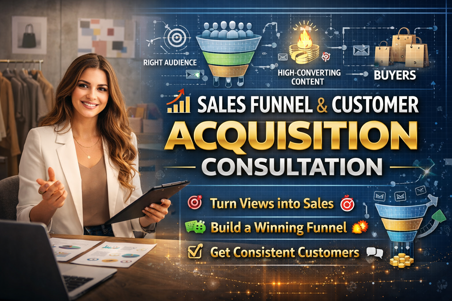 Sales Funnel & Customer Acquisition Consultation